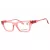 KARL LAGERFELD KL6152 szemüvegkeret rózsa/Clear demo lencsék Unisex férfi női