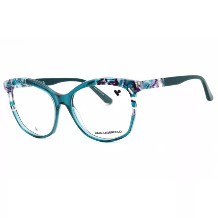 KARL LAGERFELD KL6154 szemüvegkeret kék/MARBLE kék/Clear demo lencsék női