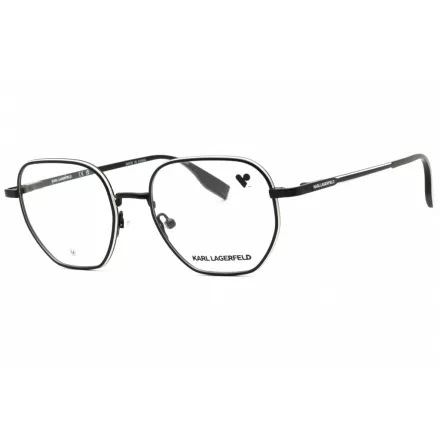 KARL LAGERFELD KL351 szemüvegkeret matt fekete/Clear demo lencsék Unisex férfi női