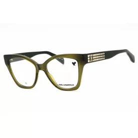   KARL LAGERFELD KL6150 szemüvegkeret KHAKI/Clear demo lencsék női
