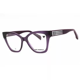   KARL LAGERFELD KL6150 szemüvegkeret VIOLET/Clear demo lencsék női