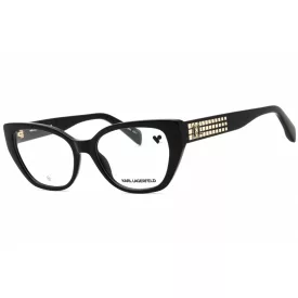   KARL LAGERFELD KL6151 szemüvegkeret fekete/Clear demo lencsék női