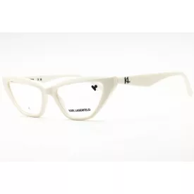   KARL LAGERFELD KL6175 szemüvegkeret fehér/Clear demo lencsék női