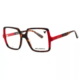   KARL LAGERFELD KL6169 szemüvegkeret sötét /piros/clear demo lencsék női