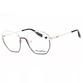   KARL LAGERFELD KL356 szemüvegkeret VIOLET/ezüst/clear demo lencsék női