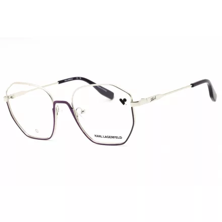 KARL LAGERFELD KL356 szemüvegkeret VIOLET/ezüst/clear demo lencsék női