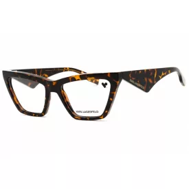   KARL LAGERFELD KL6195 szemüvegkeret sötét /clear demo lencsék női