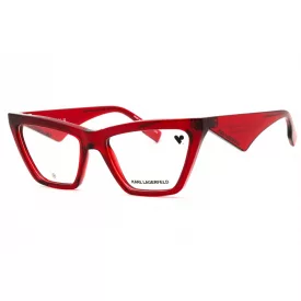   KARL LAGERFELD KL6195 szemüvegkeret piros/clear demo lencsék női