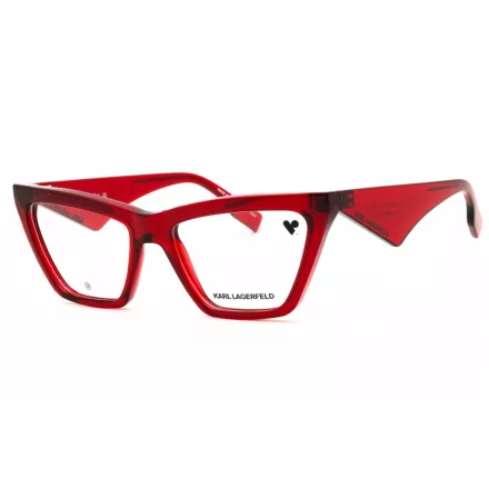 KARL LAGERFELD KL6195 szemüvegkeret piros/clear demo lencsék női