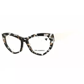   KARL LAGERFELD KL6211 szemüvegkeret MARBLE fekete/Clear demo lencsék női