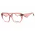 KARL LAGERFELD KL6213 szemüvegkeret rózsa/clear demo lencsék női