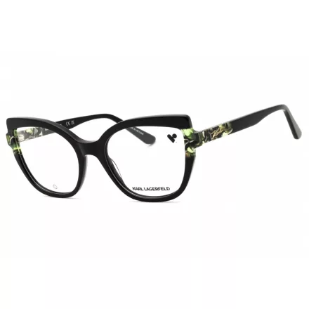 KARL LAGERFELD KL6132N szemüvegkeret fekete/MARBLE/clear demo lencsék női