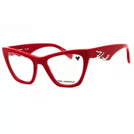   KARL LAGERFELD KL6171N szemüvegkeret piros/Clear demo lencsék női