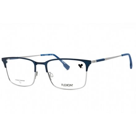 Flexon FLEXON E1132 szemüvegkeret matt NAVY/ezüst/Clear demo lencsék férfi