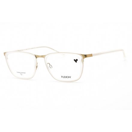 Flexon E1139 szemüvegkeret matt köves/arany / Clear demo lencsék férfi