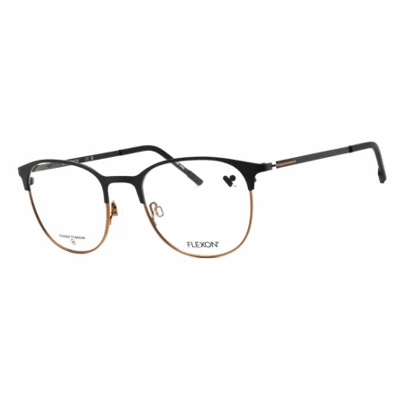 Flexon FLEXON E1142 szemüvegkeret matt fekete/clear demo lencsék férfi