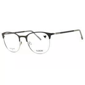   Flexon FLEXON E1142 szemüvegkeret matt szürke/clear demo lencsék férfi