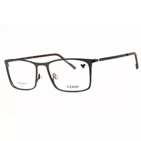   Flexon FLEXON E1144 szemüvegkeret matt GUNMETALL/SEPIA/Clear demo lencsék férfi