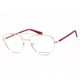   Calvin Klein CK Jeans CKJ19308 szemüvegkeret rózsa arany / Clear lencsék Unisex férfi női