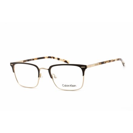 Calvin Klein CK21302 szemüvegkeret szatén sötét barna/clear demo lencsék Unisex férfi női