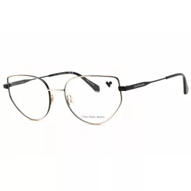   Calvin Klein CK Jeans CKJ22219 szemüvegkeret arany/fekete/Clear demo lencsék női