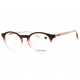   Calvin Klein CK23549 szemüvegkeret barna/rózsaszín/rózsa/Clear demo lencsék Unisex férfi női
