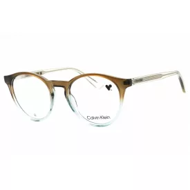   Calvin Klein CK23549 szemüvegkeret KHAKI/AZURE/Clear demo lencsék Unisex férfi női