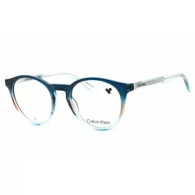   Calvin Klein CK23549 szemüvegkeret kék/NUDE/AZURE/Clear demo lencsék Unisex férfi női