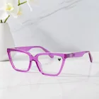 Calvin Klein CK Jeans CKJ23648 szemüvegkeret LILAC / Clear demo lencsék női