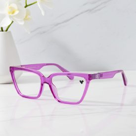   Calvin Klein CK Jeans CKJ23648 szemüvegkeret LILAC / Clear demo lencsék női