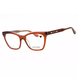   Calvin Klein CK24517 szemüvegkeret barna/AZURE/Clear demo lencsék  női
