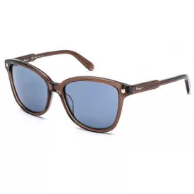 Salvatore Ferragamo SF815S napszemüveg barna/kék női