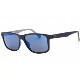   Salvatore Ferragamo SF938S napszemüveg kék/szürke/kék Unisex férfi női