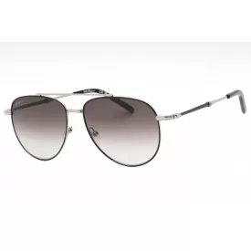   Salvatore Ferragamo SF226S napszemüveg fekete/világos ruténium / szürke gradiens  férfi