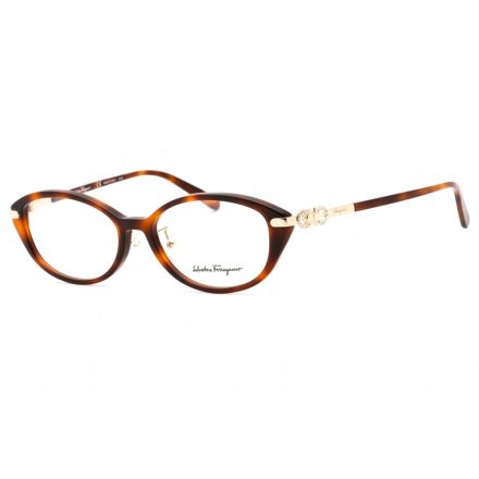 Salvatore Ferragamo SF2882RA szemüvegkeret barna/Clear demo lencsék női