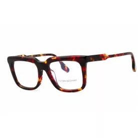   Victoria Beckham VB2628 szemüvegkeret barna piros/Clear demo lencsék női