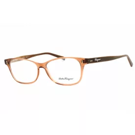   Salvatore Ferragamo SF2910 szemüvegkeret TRASPARENT barna/barna MARBLE/clear demo lencsék női