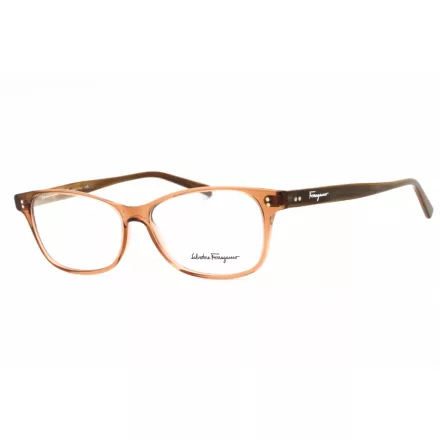 Salvatore Ferragamo SF2910 szemüvegkeret TRASPARENT barna/barna MARBLE/clear demo lencsék női