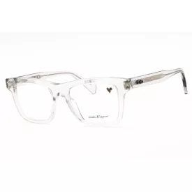   Salvatore Ferragamo SF2923 szemüvegkeret világos  köves szürke/clear demo lencsék férfi