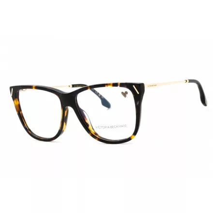 Victoria Beckham VB2636 szemüvegkeret barna kék/Clear demo lencsék női