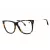 Victoria Beckham VB2636 szemüvegkeret barna kék/Clear demo lencsék női