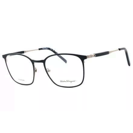 Salvatore Ferragamo SF2566 szemüvegkeret világos ruténium/kék/clear demo lencsék férfi