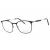 Salvatore Ferragamo SF2566 szemüvegkeret világos ruténium/kék/clear demo lencsék férfi