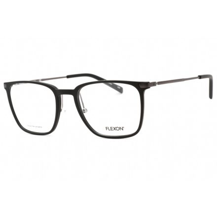Flexon EP8001 szemüvegkeret matt fekete / Clear demo lencsék férfi