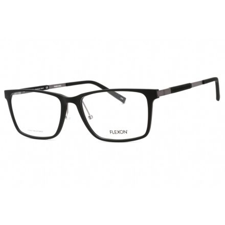 Flexon EP8005 szemüvegkeret matt fekete / Clear demo lencsék férfi