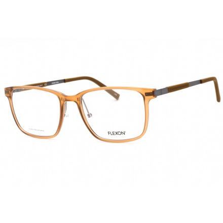 Flexon EP8004 szemüvegkeret csillógó köves Camel / Clear lencsék férfi