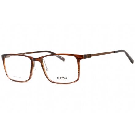 Flexon EP8009 szemüvegkeret barna/szürke gradiens / Clear lencsék férfi