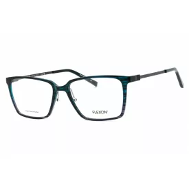   Flexon FLEXON EP8010 szemüvegkeret TEAL/szürke gradiens/Clear demo lencsék férfi