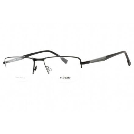 Flexon E1127 szemüvegkeret matt fekete / Clear demo lencsék férfi
