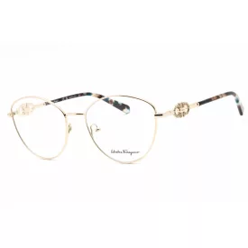   Salvatore Ferragamo SF2220R szemüvegkeret világos arany/Clear demo lencsék női